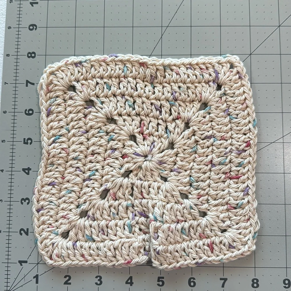 Handmade Hand Crochet Cotton Dishcloth/Washcloth